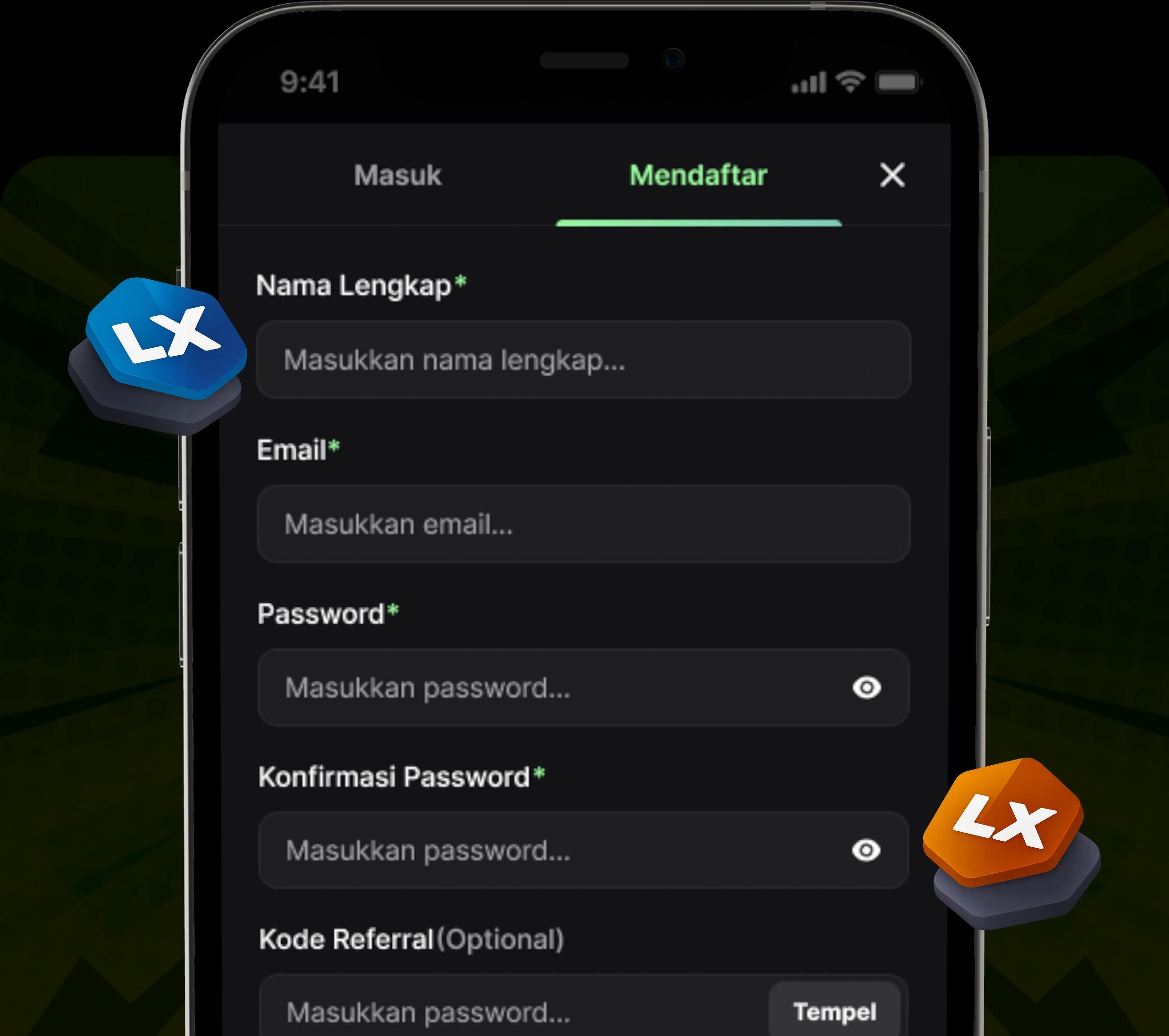LANGKAH 1 - ,[object Object], BUAT AKUN KAMU