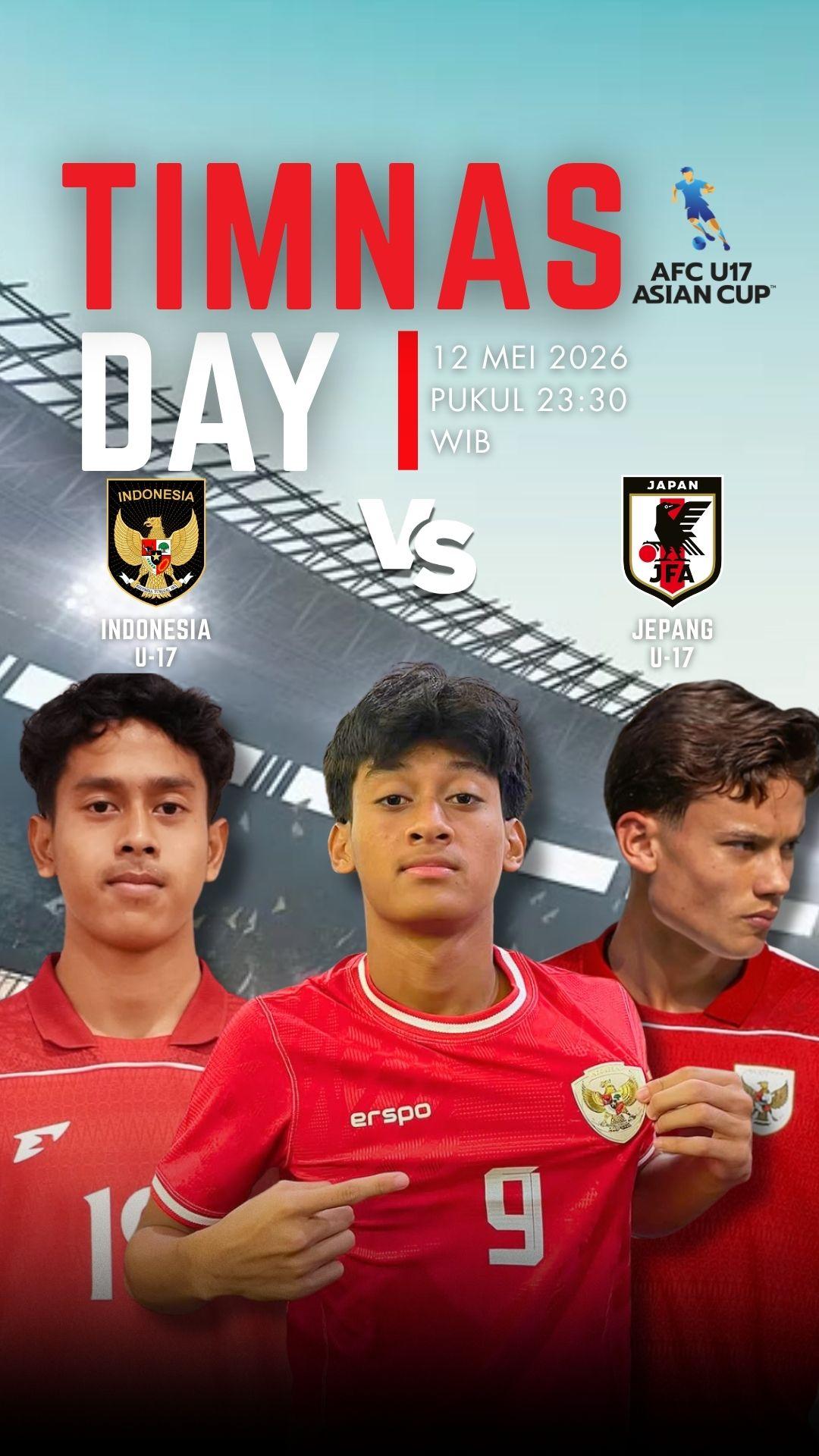 LIVE STREAMING INDONESIA U17 VS JEPANG U17