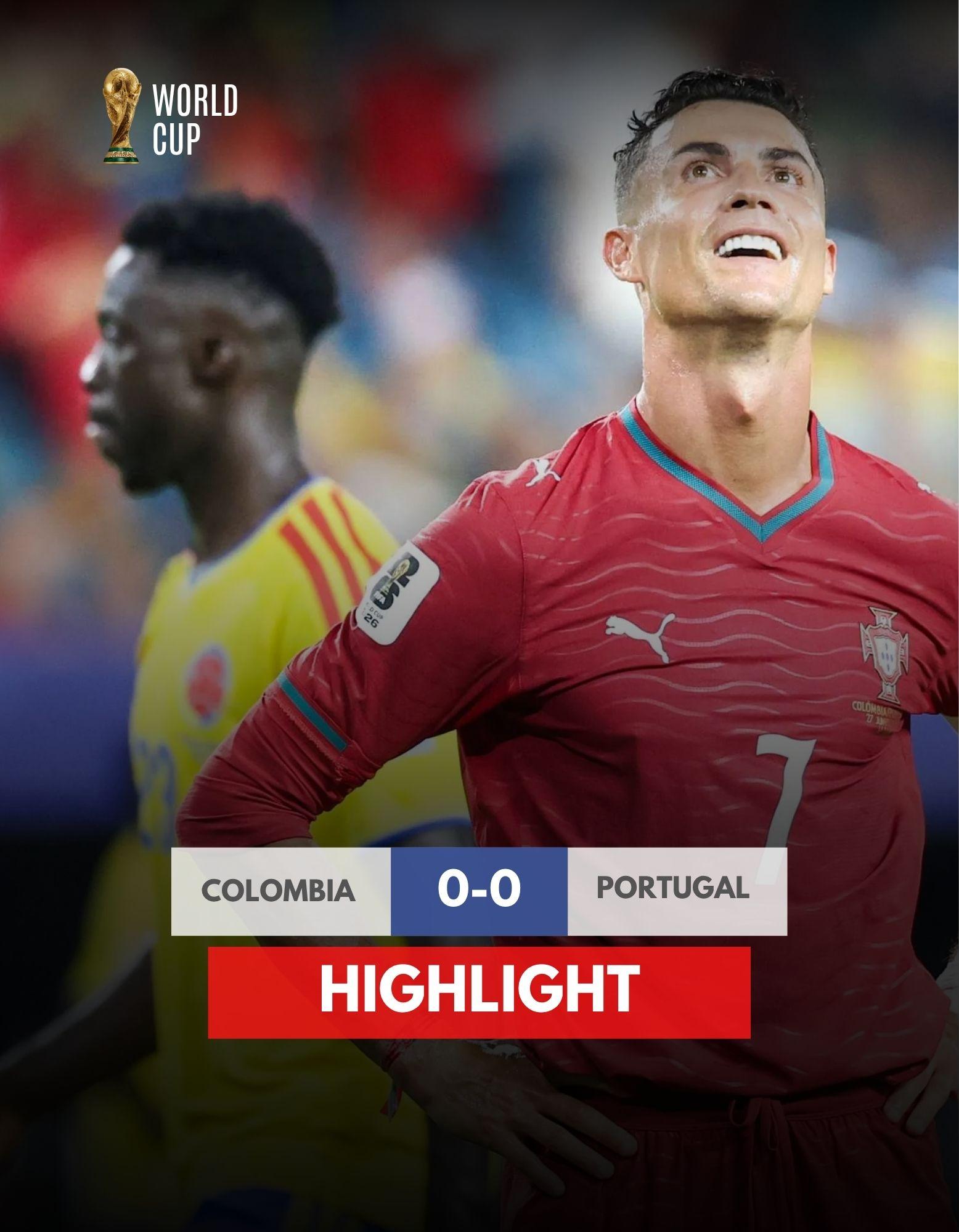HIGHLIGHT COLOMBIA VS PORTUGAL