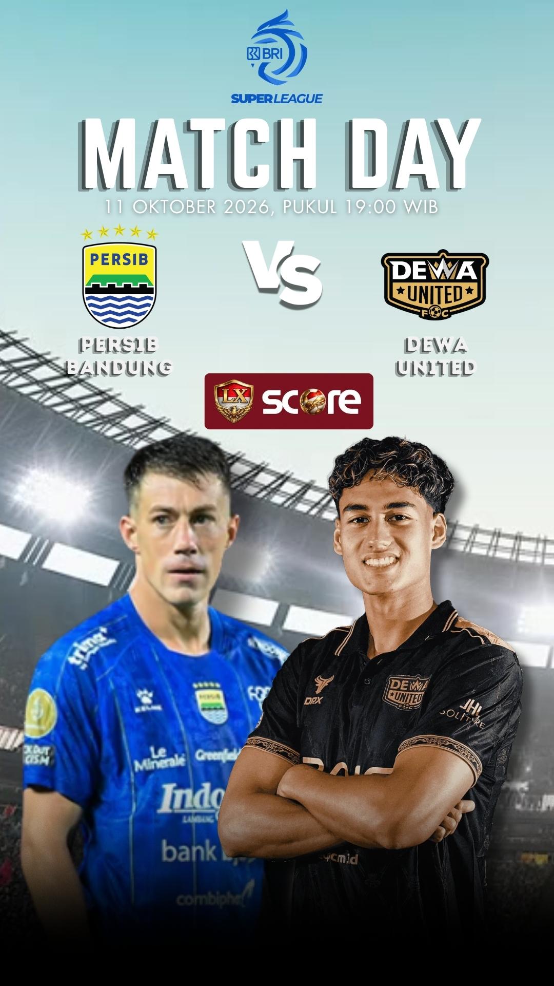 LIVE STREAMING PERSIB VS DEWA UNITED