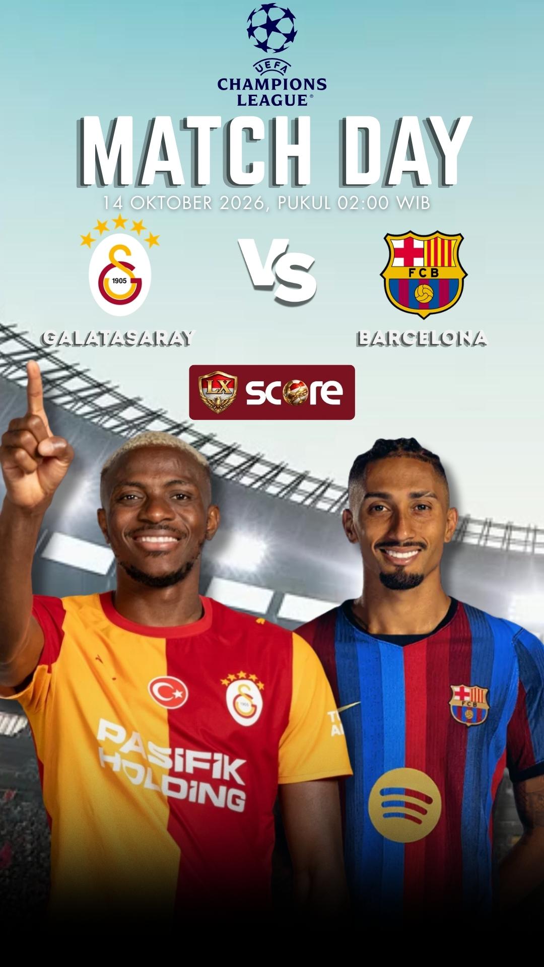 LIVE STREAMING GALATASARAY VS BARCELONA