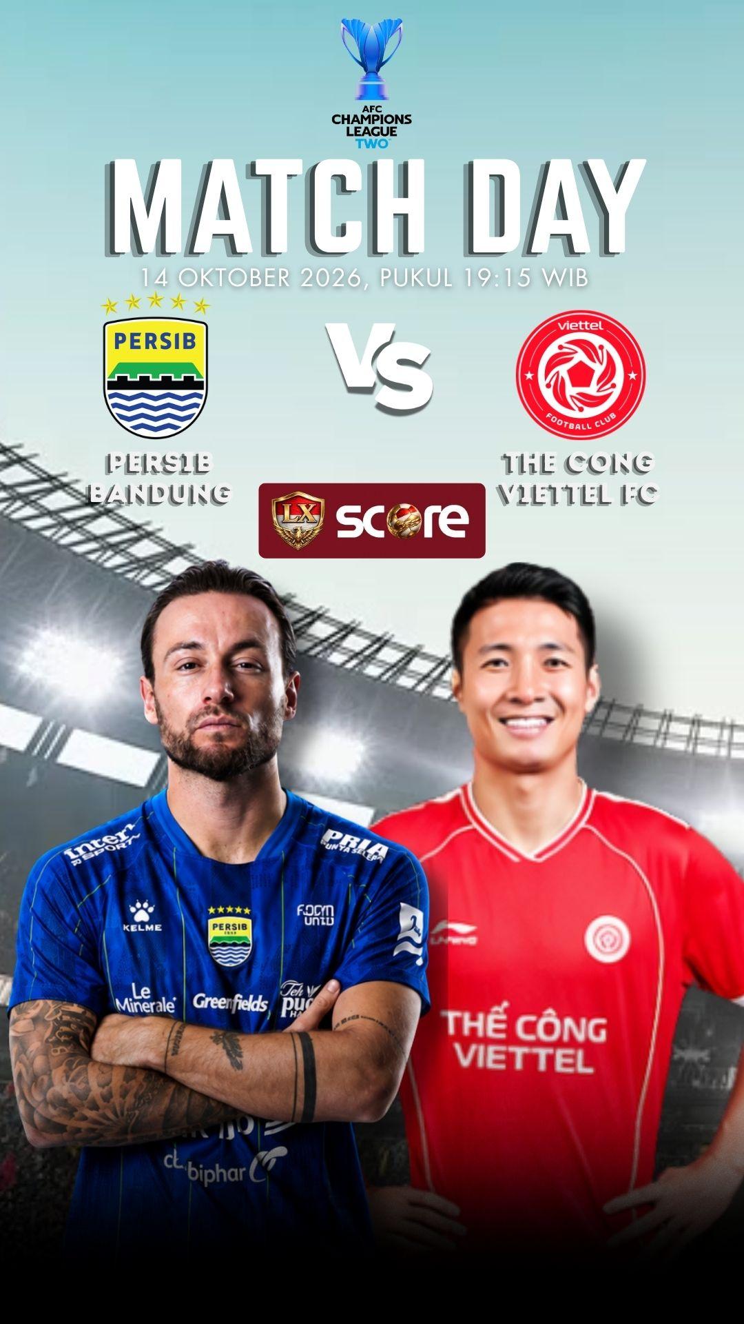 LIVE STREAMING PERSIB VS VIETTEL FC